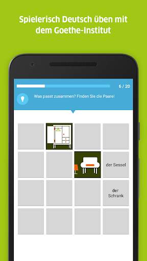 Deutschtrainer A1 screenshot 1