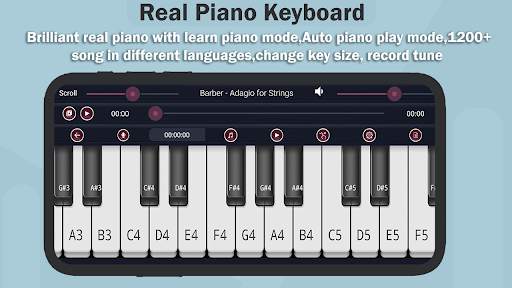 Real Piano-Piano Keyboard स्क्रीनशॉट 4