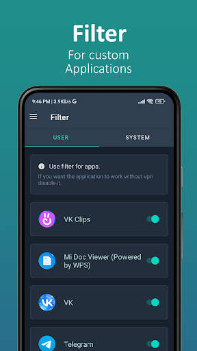 Nomad VPN screenshot 3