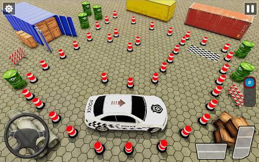 Car Games : Police Car Parking screenshot 3