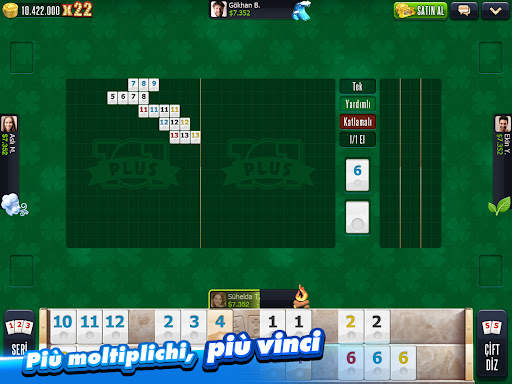 101 YuzBir Okey Plus screenshot 13