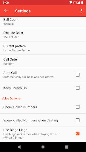 Bingo Caller screenshot 6