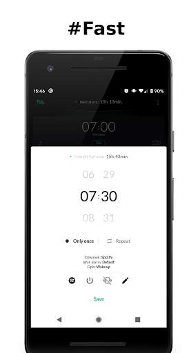 Alarmore - alarm clock for YouTube, Reminder screenshot 2