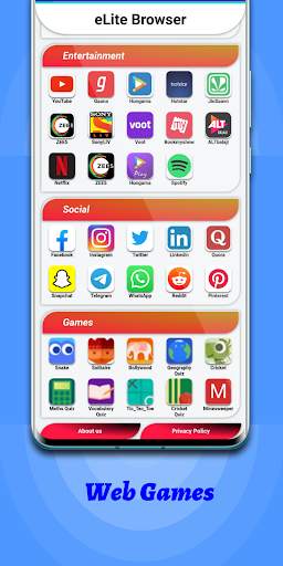 eLite browser screenshot 2
