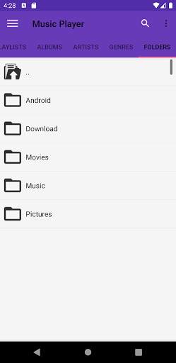 Music player screenshot 3