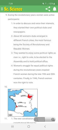 Social Science Class 9 Mobile App screenshot 8