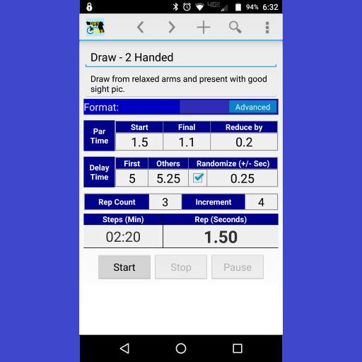 Dry Fire Par Time Tracker 2.18