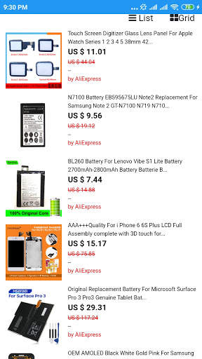 Mobile Phone Parts: Shop Cheap Online Parts Apps screenshot 3