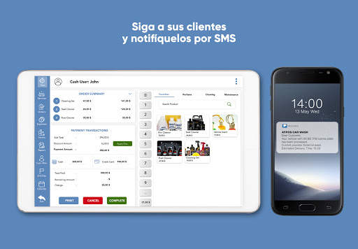 AyPOS : POS para empresas de cuidado del automóvil screenshot 3