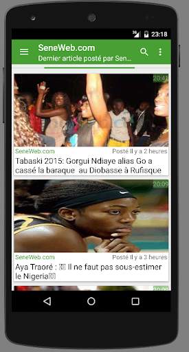 Actu Sénégal, Actu Afrique screenshot 2