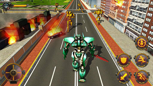 Futuristic Robots War Hero 3D screenshot 13