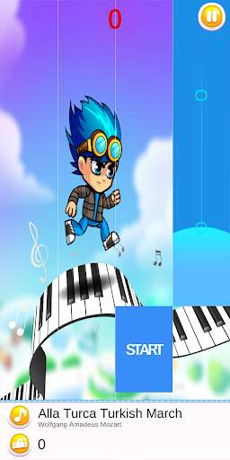 Piano Sonic Boy Tiles screenshot 3