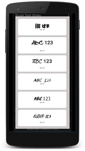 Brush Fonts for Huawei / Honor / EMUI screenshot 3
