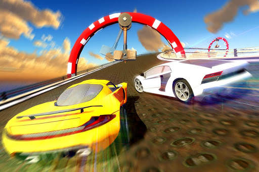 Impossible GT Car Driving Tracks: Big Car Jumps screenshot 1