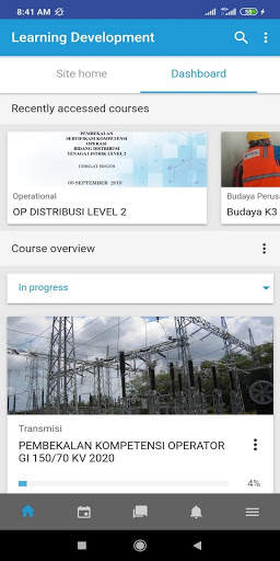 E-Learning screenshot 2