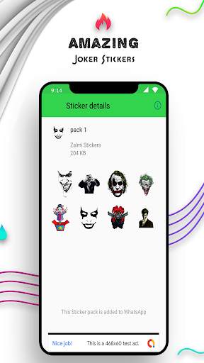 WAStickerApps - Joker Stickers For Whatsapp screenshot 3