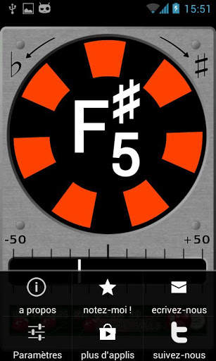 LinoStrobe Lite Chromat. Tuner screenshot 2