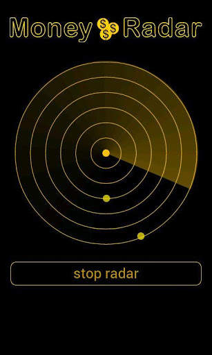 Money Radar Detector Simulated screenshot 4