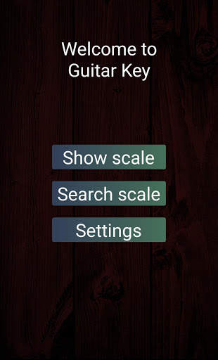 GuitarKey - find your modes and scales screenshot 1