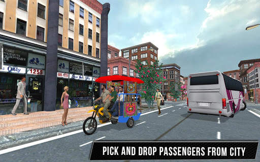 City Tuk Tuk Chingchi Drive 3D screenshot 9