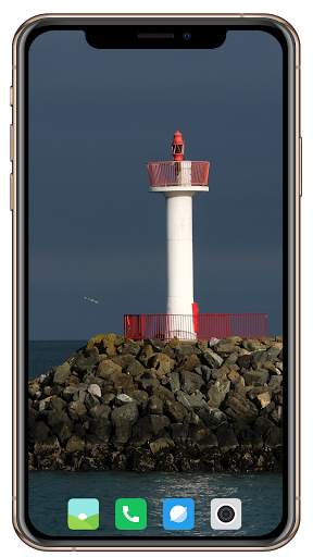 Lighthouse Wallpaper 1 تصوير الشاشة