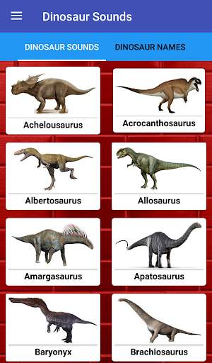 Dinosaur Sounds screenshot 2