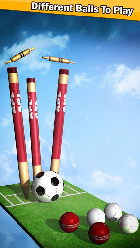 Top Cricket Ball Slope Game screenshot 2