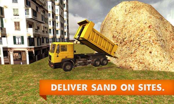 Sand Excavator Truck Simulator screenshot 3
