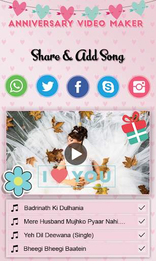 Anniversary Video Maker screenshot 8