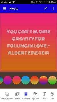 Quotes for InstaGram screenshot 1