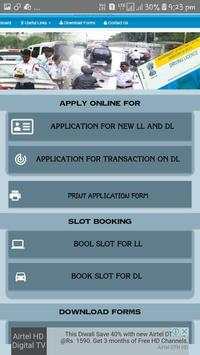 Driving Licence Application & Appointment Booking screenshot 2