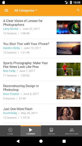 KelbyOne App 1 تصوير الشاشة