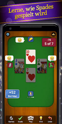 Spades: Classic Card Games screenshot 1