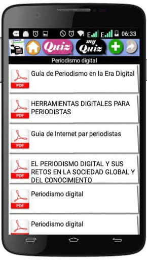 CURSO DE PERIODISMO screenshot 2