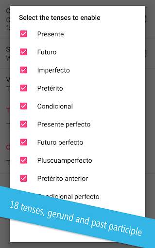 ¡Aprendamos! Spanish Verb Conjugator FREE screenshot 7