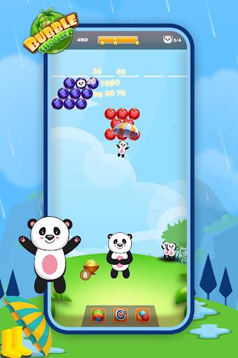 Bubble Shooter 2021 : Panda rescue world screenshot 5