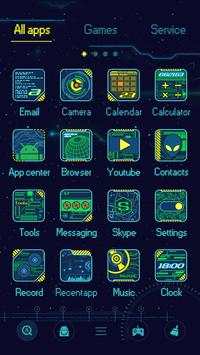 Geek GO Launcher Theme screenshot 2