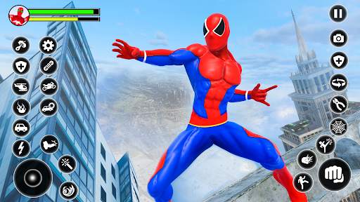 Spider Rope Hero Spider Game screenshot 5