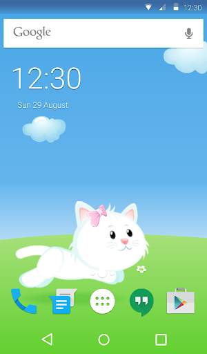 Kitty Animated Keyboard   Live Wallpaper screenshot 6