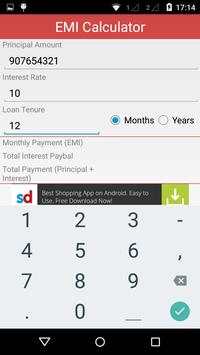 EMI Calculator screenshot 4