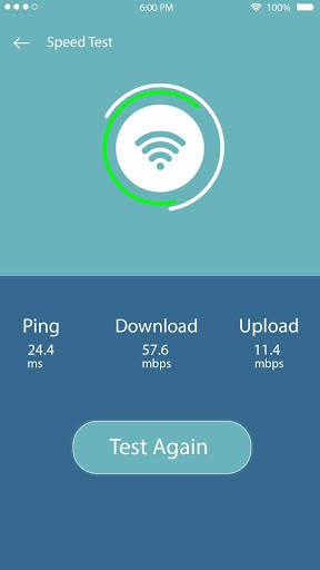 Wifi, 5G, 4G, 3G Net Speed Test Check - auto swift screenshot 1