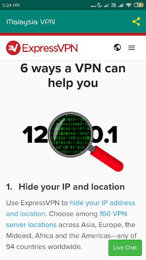 Malaysia VPN - Fast & secured VPN Proxy screenshot 5