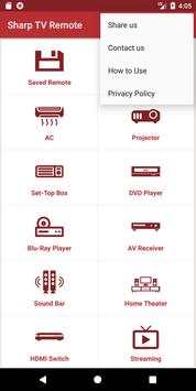 Sharp TV Remote screenshot 7