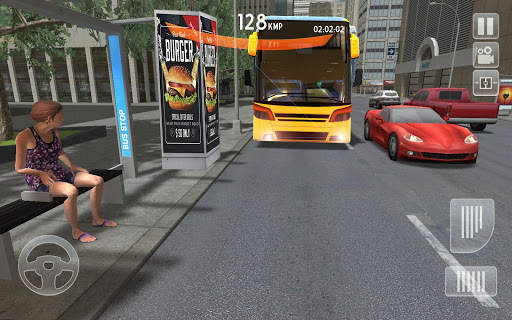 Offroad Pelatih Bus Simulator: Bus Mengemudi Mobil screenshot 3