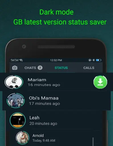 Vidstatus screenshot 1