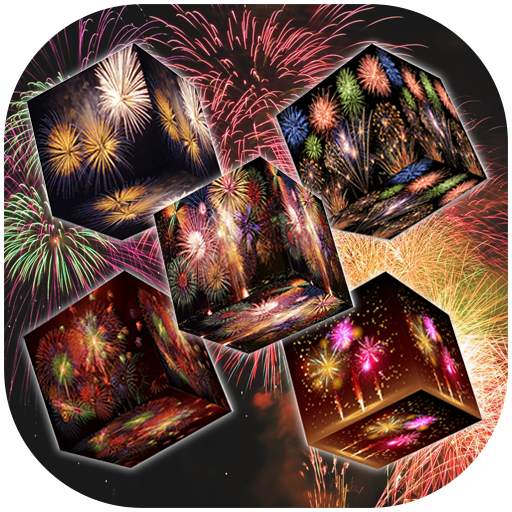 3D Firework Cube Live Wallpaper - Live Wallpaper 1.0