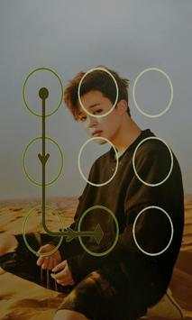 BTS Pattern Lock Screen screenshot 1