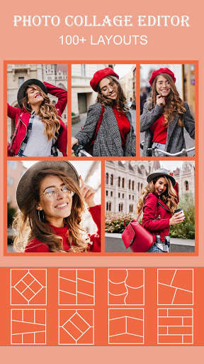 Collage Foto Fashion Style : Grid Beauty Makeup screenshot 1