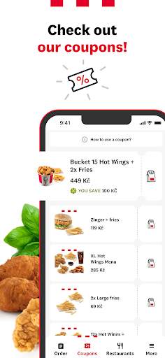 KFC CZ screenshot 2