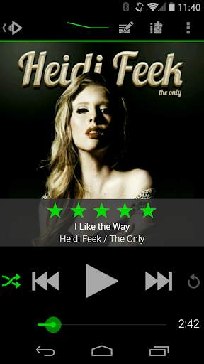 Dark Green Theme screenshot 1